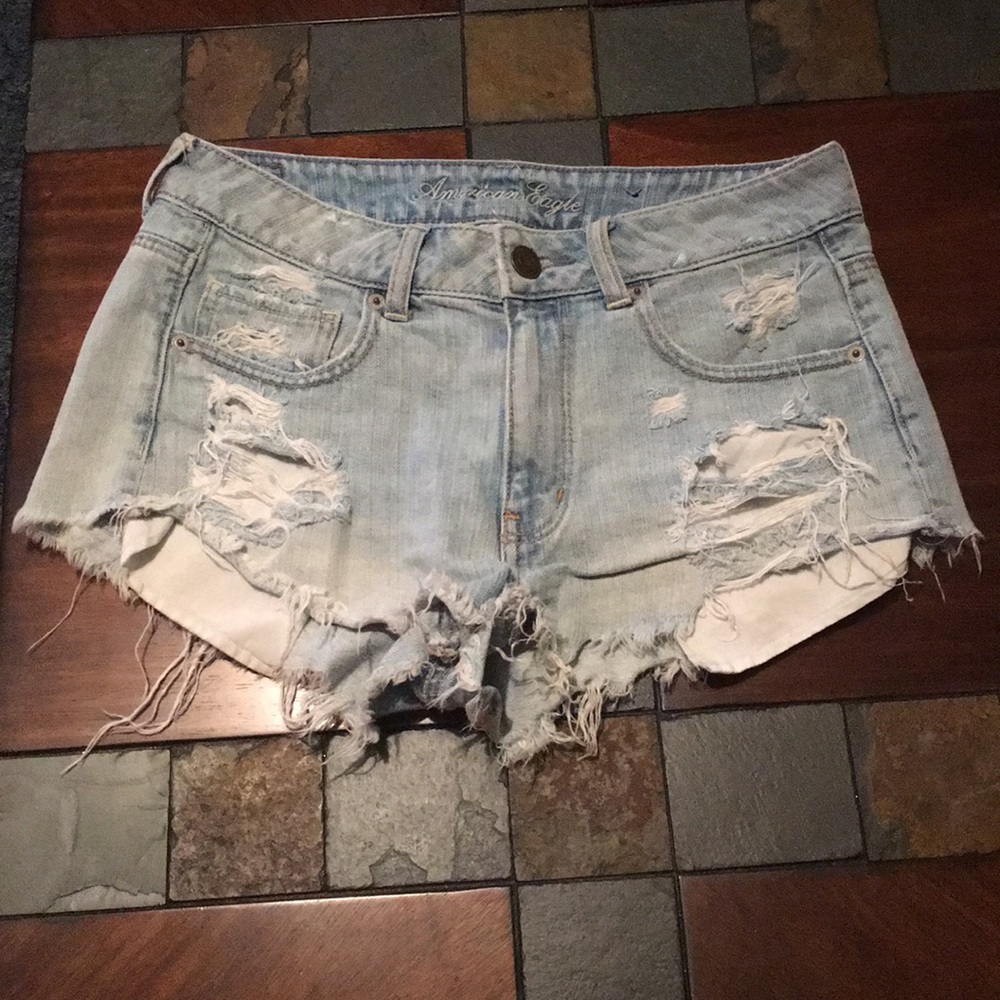 American eagle jean shorts